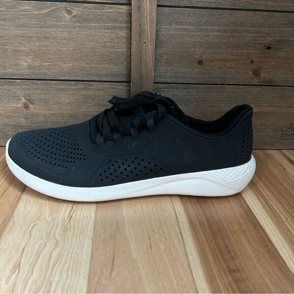Crocs LiteRide Pacer Men’s Shoe Waterproof Sneaker Casual Black 204967 Sz 9 - Picture 10 of 16